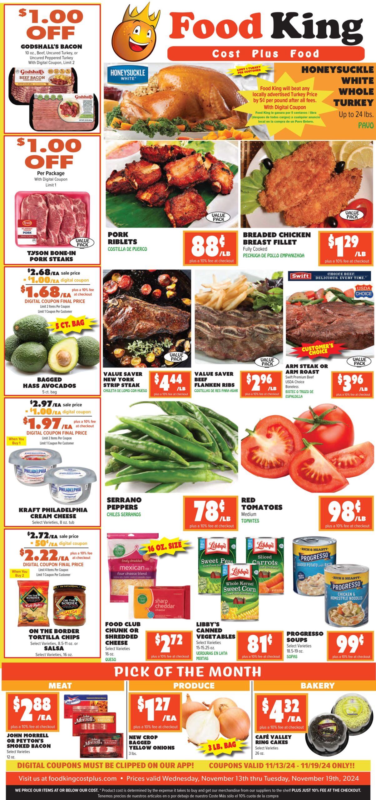 Food King Weekly Ad 11 13 24 - Page 1