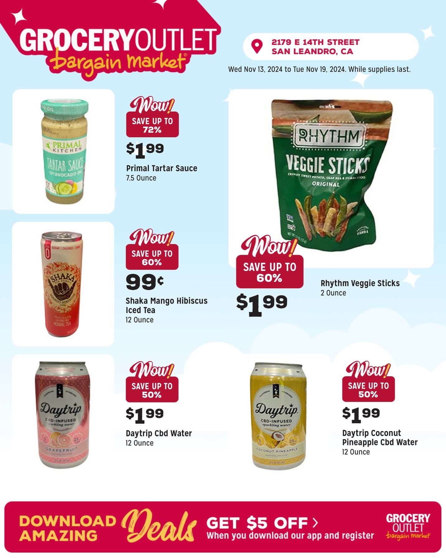 Grocery Outlet Weekly Ad 11 13 24 - Page 1