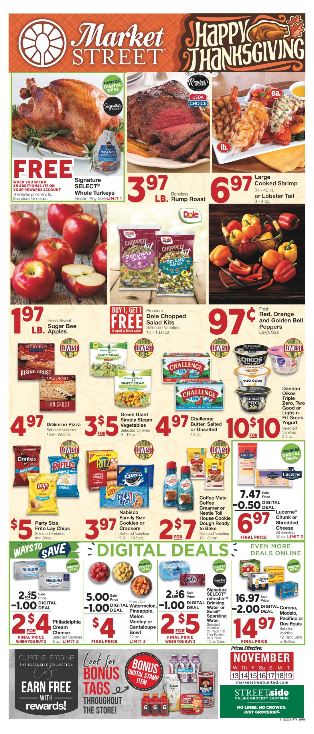 Market Street Weekly Ad 11 13 24 - Page 1