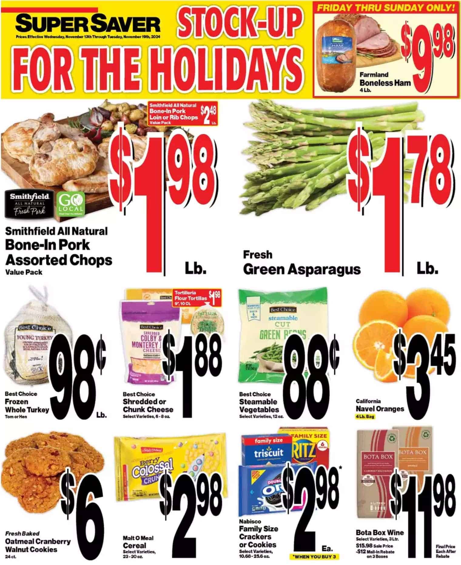 Super Saver Weekly Ad 11 13 24 - Page 1